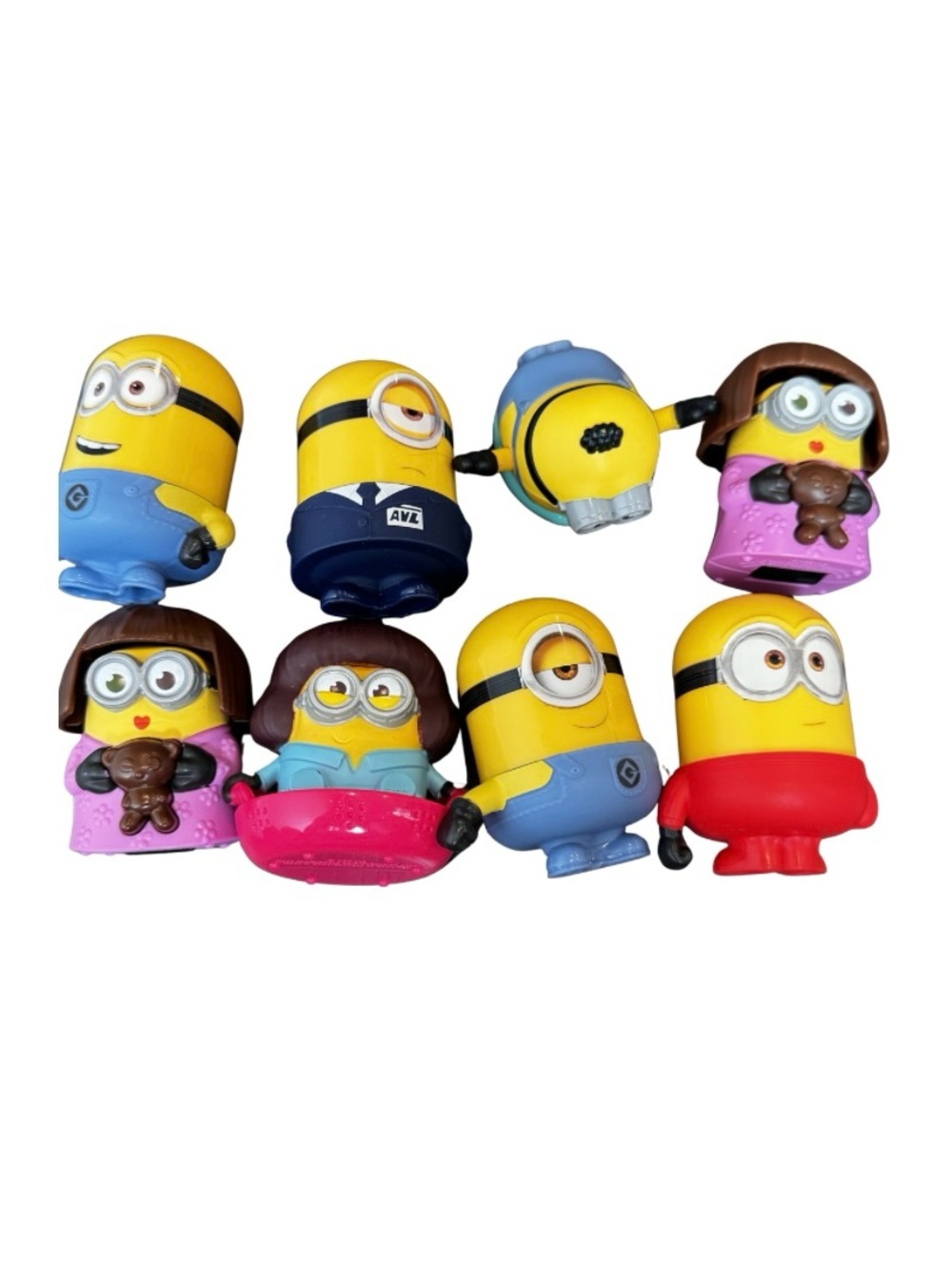 Minions McDonald’s Happy Meal Toys Bundle Lot of 8